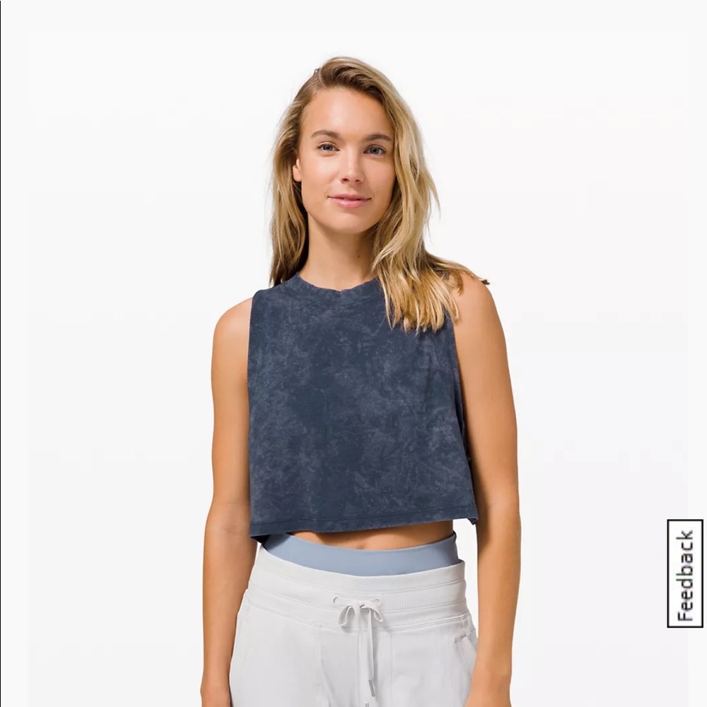 Lululemon All Yours Crop Tank Top